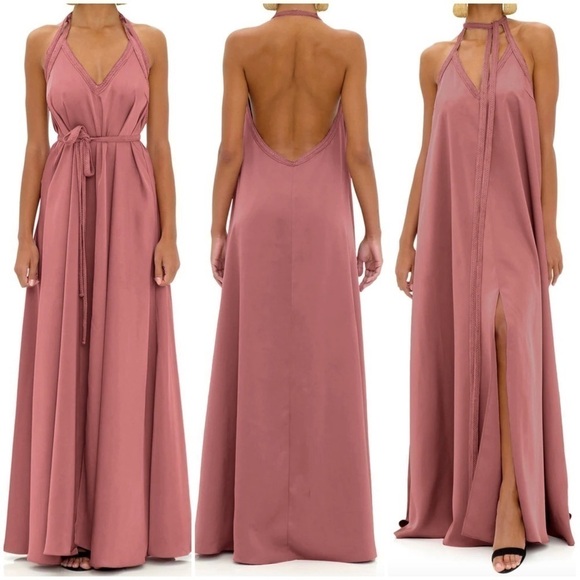 ANDREA IYAMAH SANA MAXI DRESS: PURPLE - Picture 3 of 14